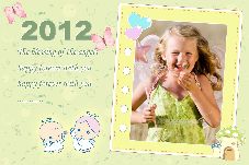 Baby & Kids photo templates Angel Calendar